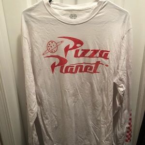 Medium Pizza Planet Long Sleeve Shirt